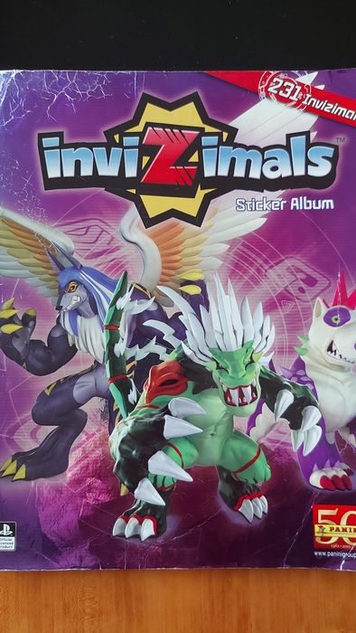 Invizimals Sticker Album