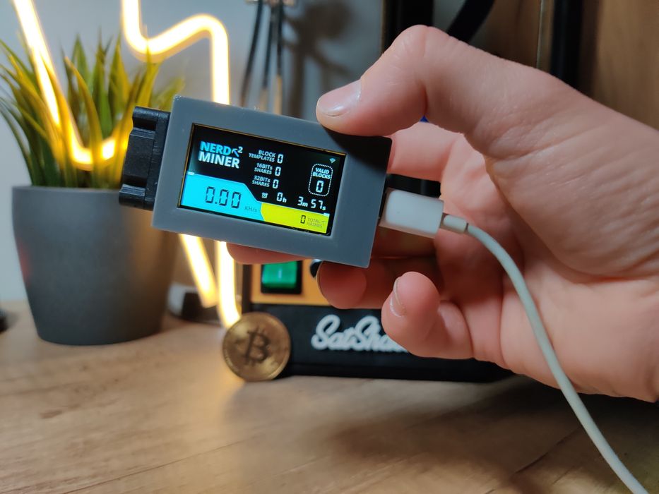 Nerdminer v2 mineradora bitcoin bitminer33
