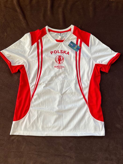 Koszulka kibica Polska 10 Euro 2016 kolekcjonerska XL nowa oryginał