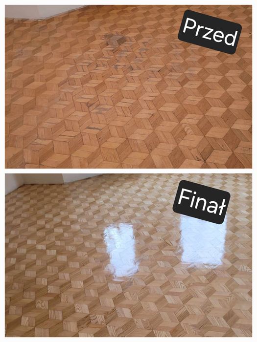 Cyklinowanie parkietów