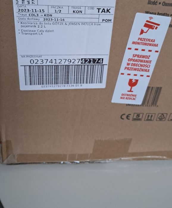 Sprzedam nową kostkarke