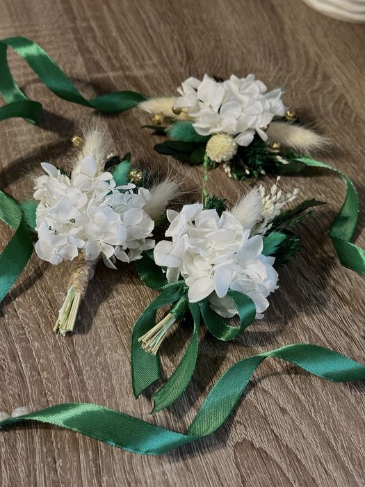 Весільні бутоньєрки, свадебные