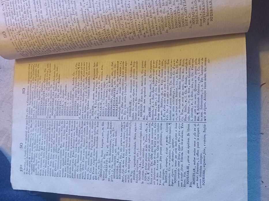 Dicionário Portuguez Latino 1815