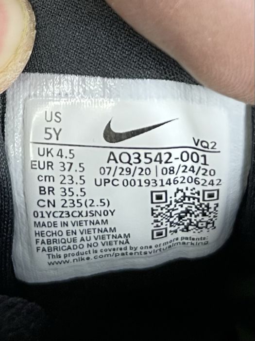 Nike Star Runner кроссовки 37 размер беговые черные