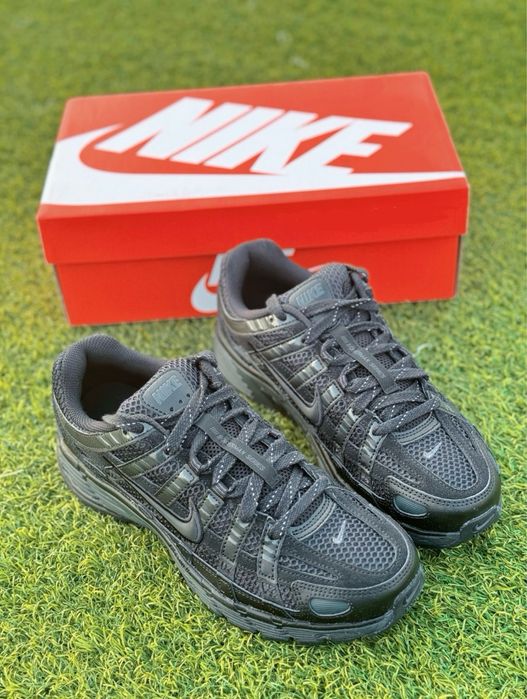 Оригінал Кросівки Nike P-6000 Premium Triple Black Найки чорні