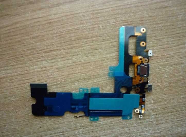 Шлейф для iPhone 7 Plus, с разъемом зарядки, с коннектором наушников,