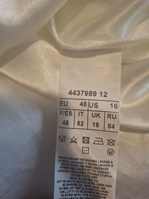 Suknia ślubna/koktajlowa Marie Blanc rozm 46