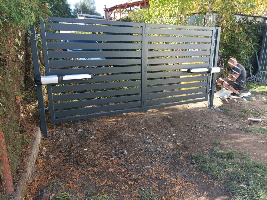 Montaż napędów do bram