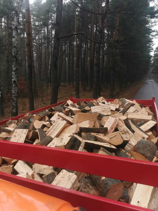 Drewno Opałowe Kominkowe Buk Grab Brzoza Sosna Olcha
