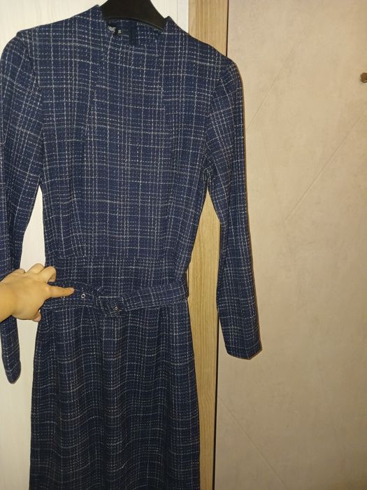 Плаття-футляр жіноче тепле (ідеально для офісу) 34 розмір