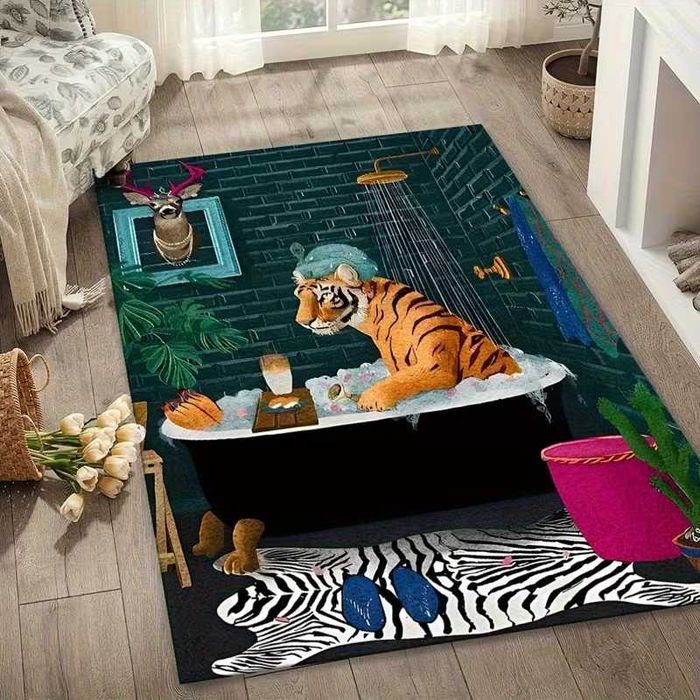 Całkowicie nowy dywan z motywem