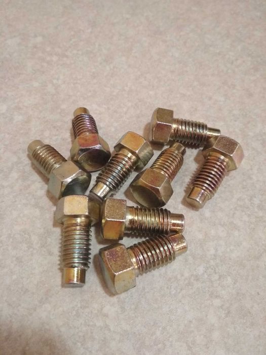 Śruba M 12x25 ocynk żółty