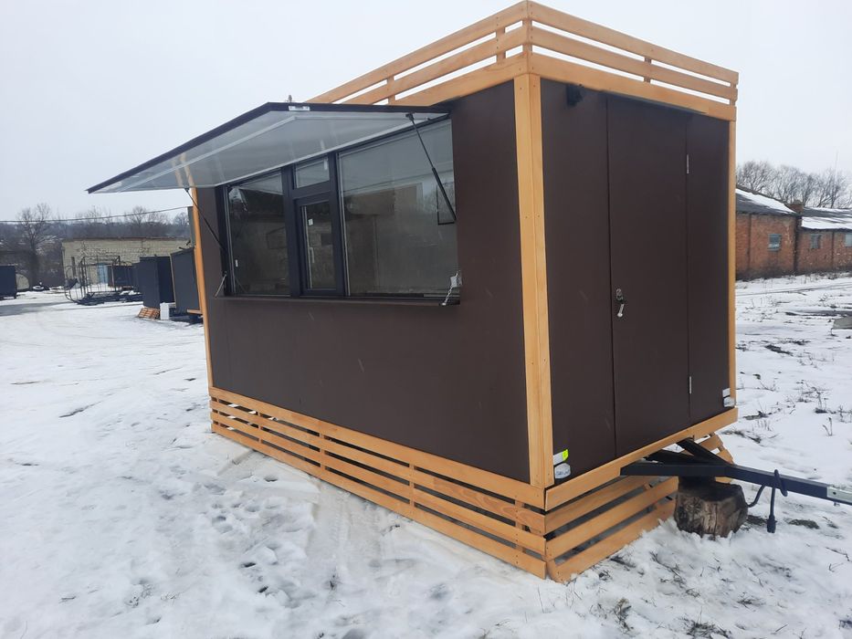 Виготовлення та продажа торгових кіосків, кав'ярні, мафи