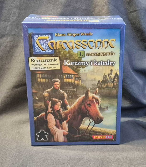 Carcassonne Karczmy i Katedry Bard Polskie wydanie dodatek do gry