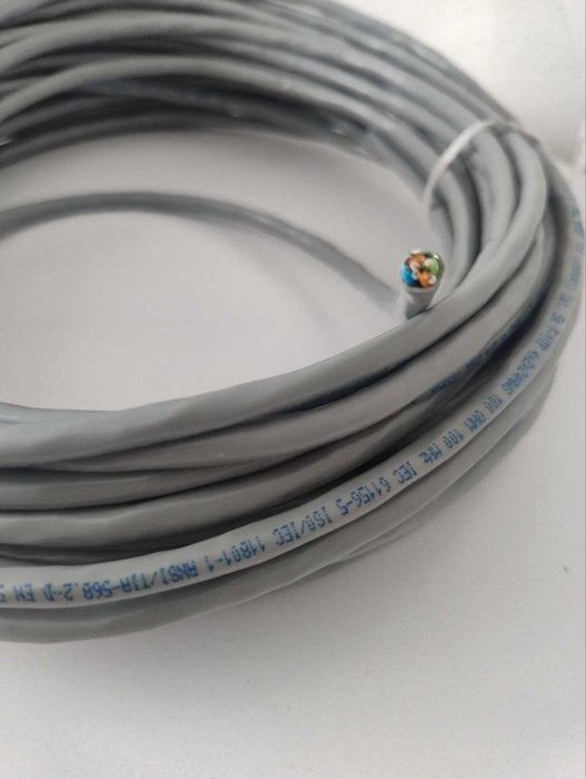 Кабель компьютерный ЗЗКМ F/UTP Cat 5e 4 х 2 х 24 AWG бухта 20 м