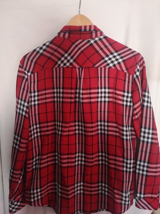 Camisa aos quadrados da Mango