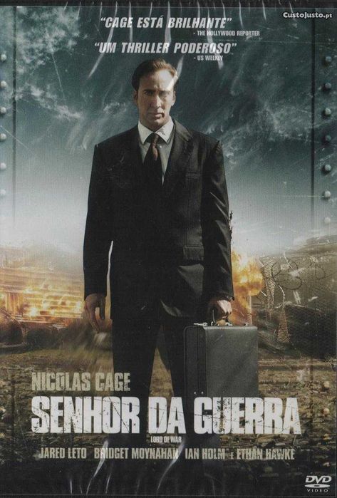 Dvd Senhor da Guerra - acção - Nicolas Cage/ Donald Sutherland -extras