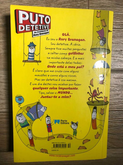 Livro Puto Detetive: As Aventuras de Rory Branagan 1