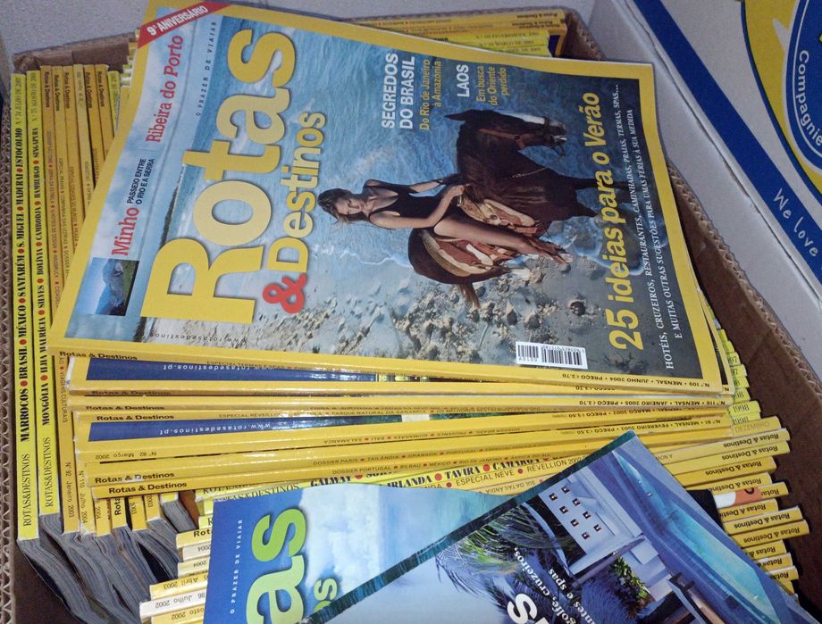 Rotas & Destinos, lote de 75 revistas