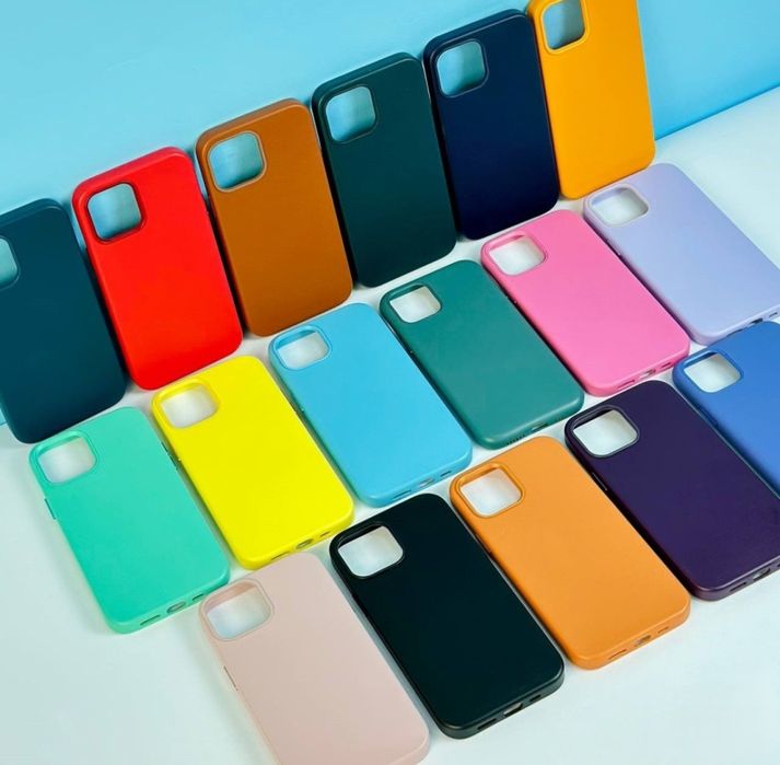 Чехол Leather Case Magsafe на iPhone 15 Pro Max кожаный чохол шкіряний