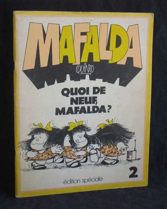 Livro BD Quoi de Neuf, Mafalda? Quino