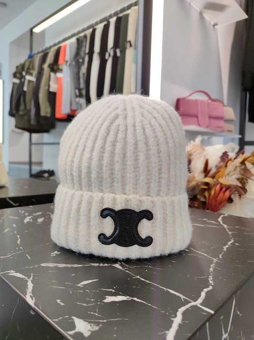 Шапка Triomphe Wool Hat White