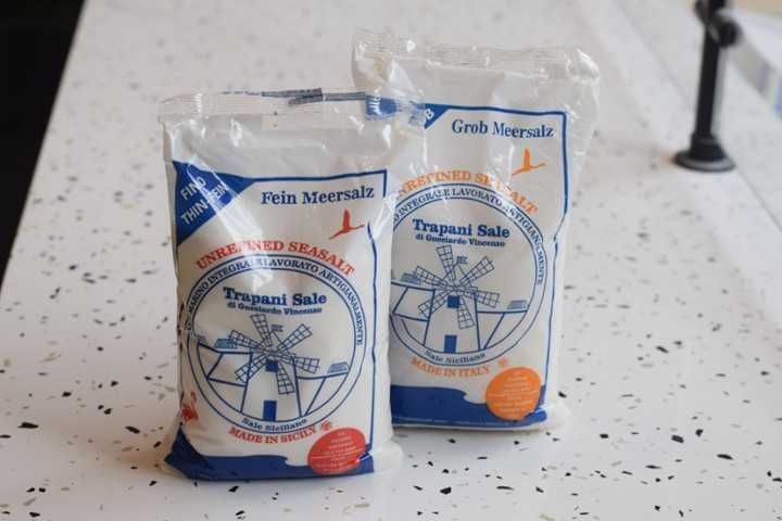 Sól Morska Włoska Trapani 1kg - Drobna, Celtycka rezerwat na Sycylii