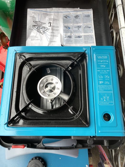 Портативная газовая плита с пьезоподжигом Happy Home BDZ-155-A