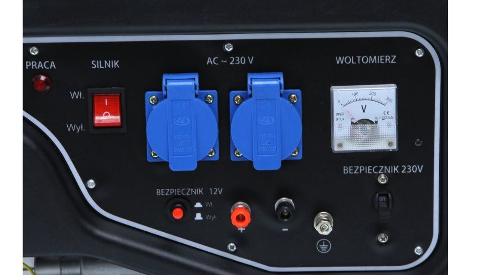 Agregat prądotwórczy generator 3000w 7km avr miedź