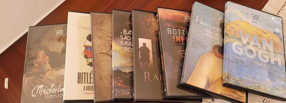 Coleção "A Arte no Cinema" em DVD