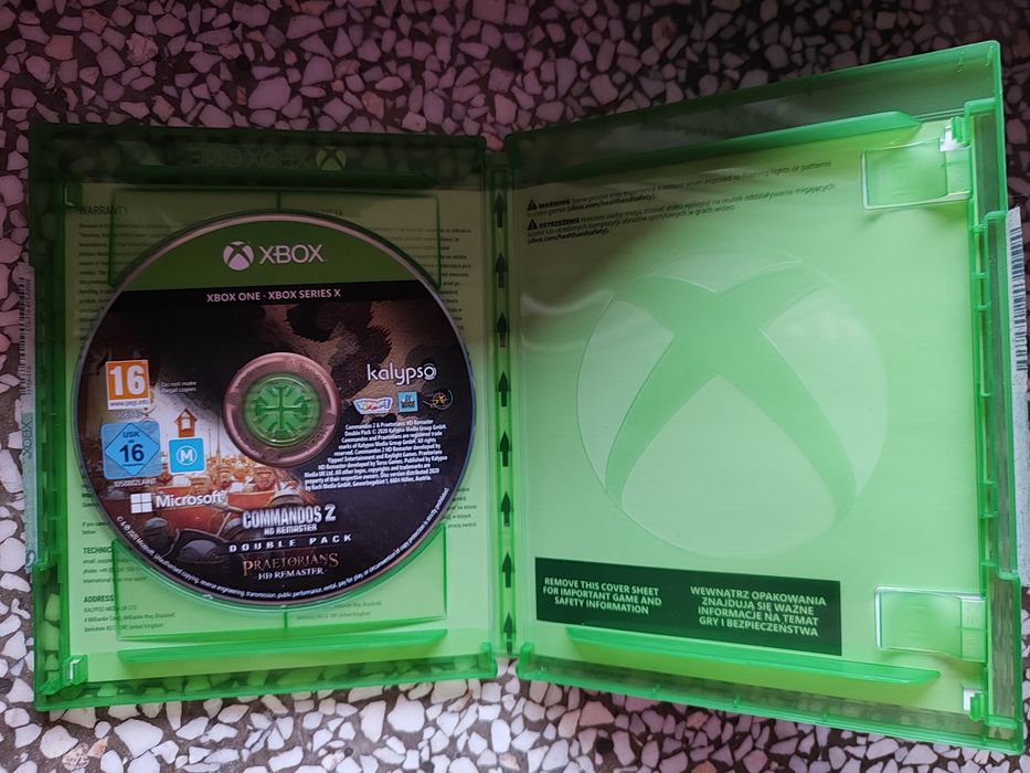 Commandos 2 Praetotians HD Remaster PL Xbox one