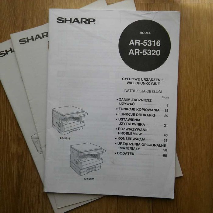 Kserokopiarka SHARP AR-5316