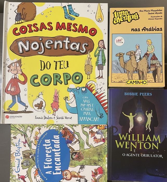 Livros escolares e outros