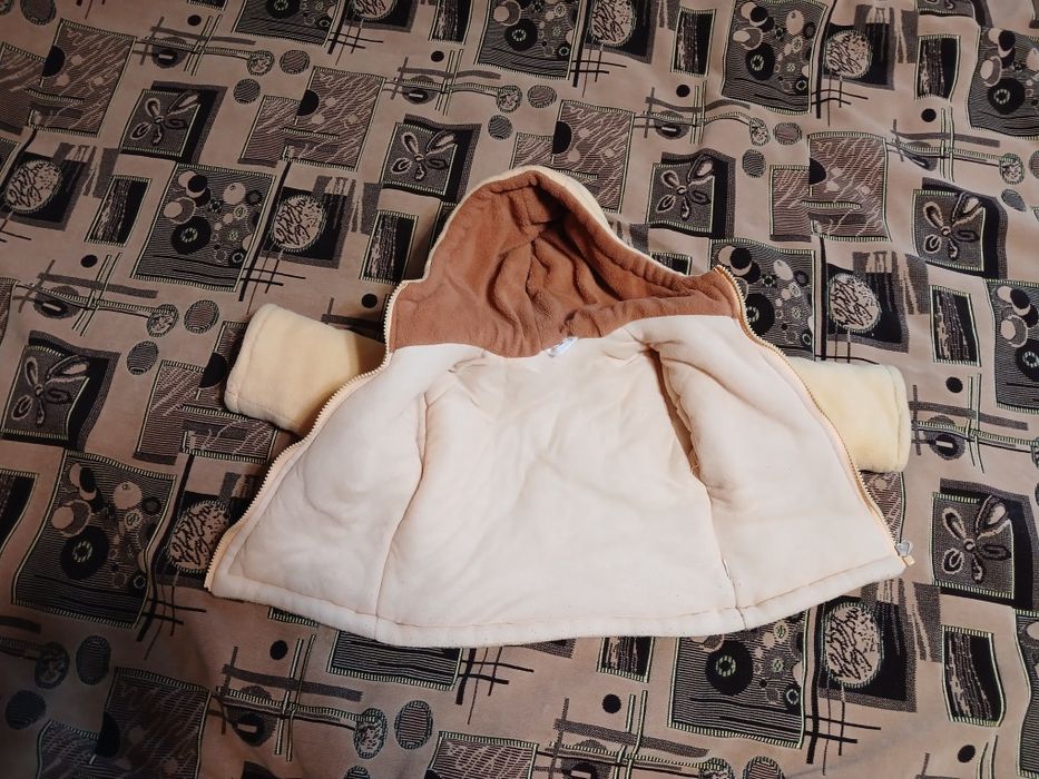 Тепла флісова кофта курточка