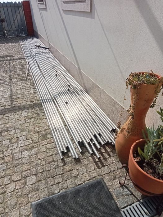Tubo inox e galvanizado