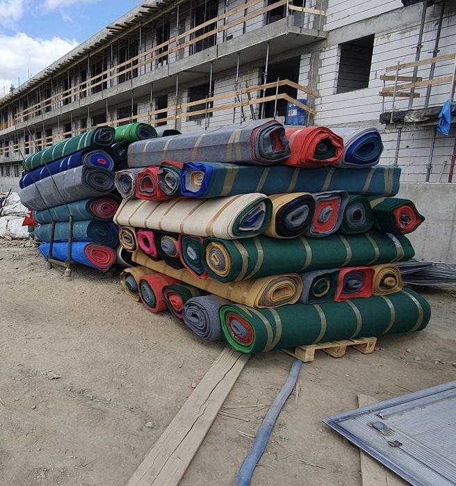 wykładzina mata remontowa budowlana ochronna podłogi parkiet stropy