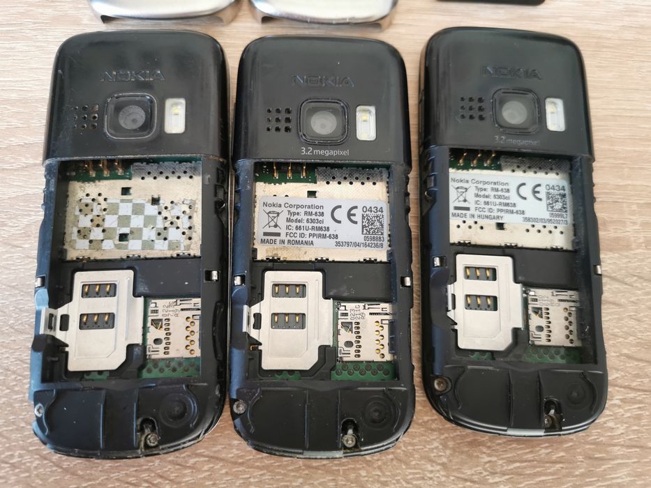 Nokia 6303i, sprawne 3szt., części
