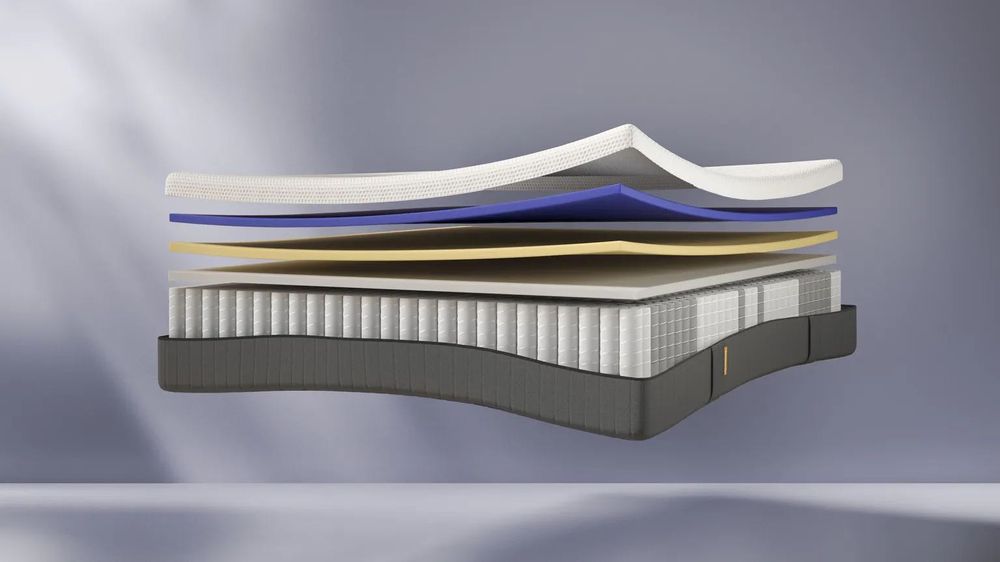 Colchão Emma Hybrid c/capa respirável e amovível (140x190) Novo