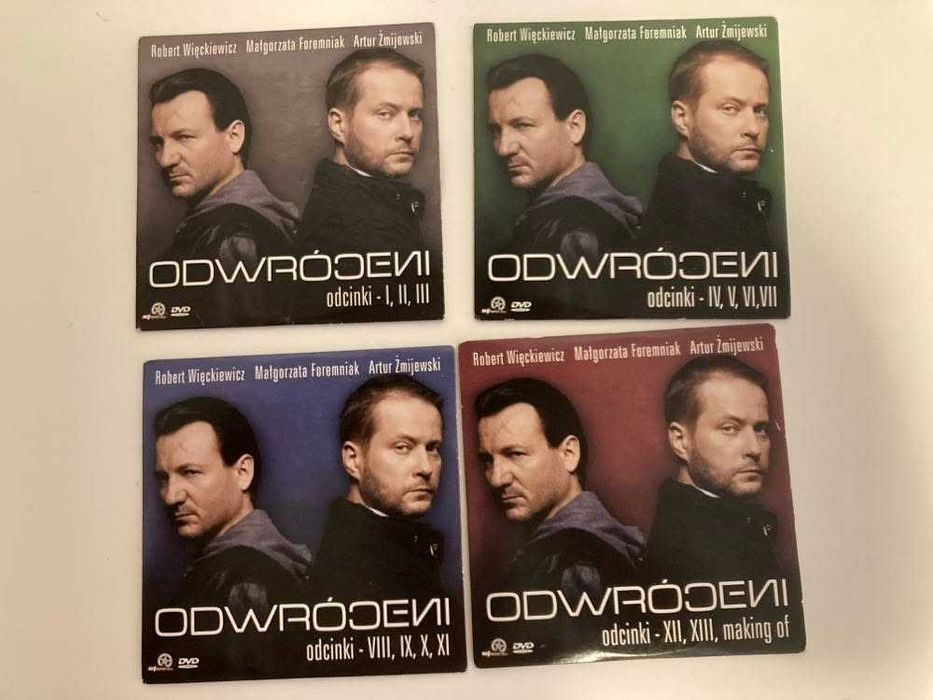 Odwróceni zestaw 4 płyt DVD