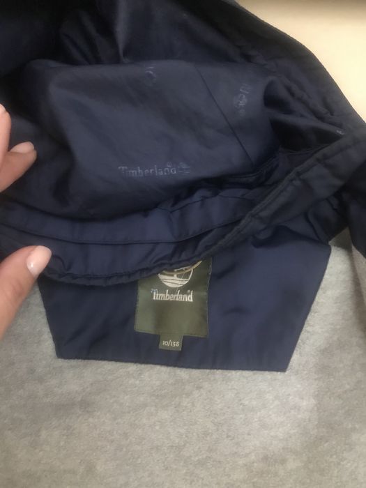 Casaco timberland 10 anos azul