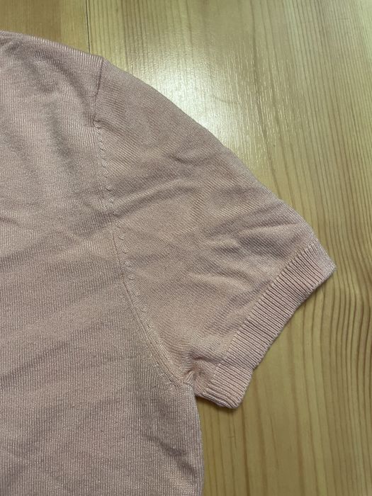 Sweterek Orsay z krótkim rękawem i kołnierzykiem w rozmiarze M