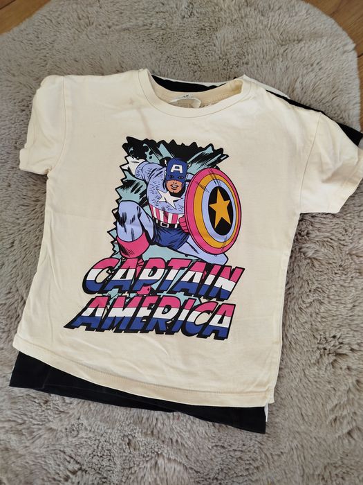 Zestaw 3 szt koszulki t-shirt dla chłopca 104/110