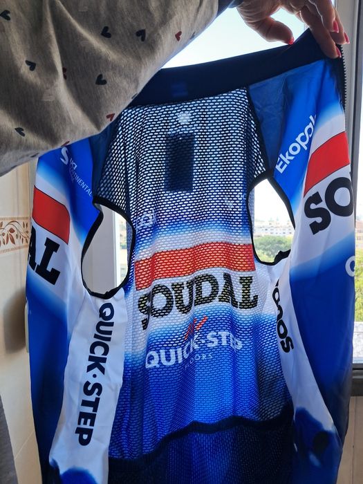 Colete corta vento de ciclismo, costas em rede, NOVO