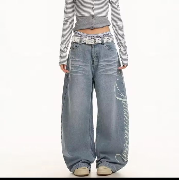 Джинсы Baggy джинси  штани  y2k стиль . Розмір М