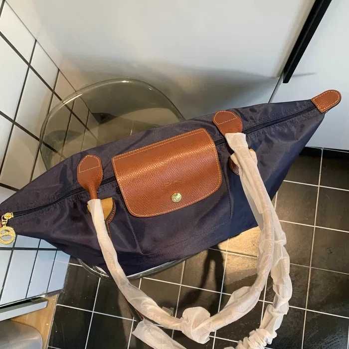 Longchamp Le Pliage Original L granatowa   L