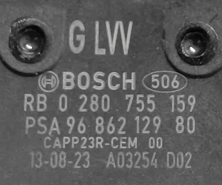 Pedal do Acelerador 9686212980 - PEUGEOT 508 SW I
