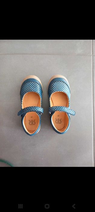 Sapato menina azul escuro T29