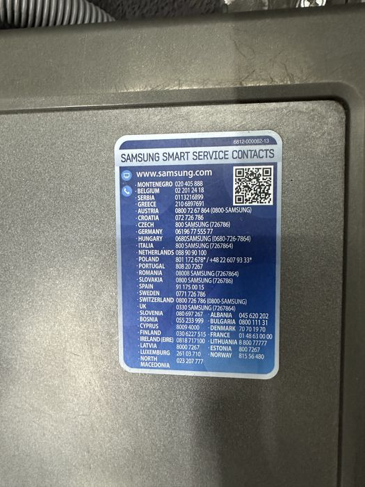 Пральна машинка + сушка Samsung WD90T634CBN