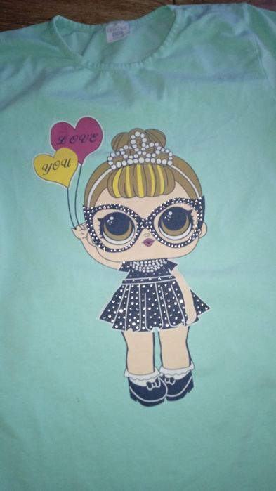 Bluzka tunika laleczka lol 152