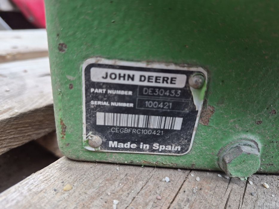 Wałek przedni wom john deere komplet